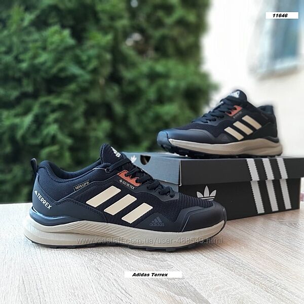 Чоловічі кросівки Adidas Terrex Gore-Tex чорні
