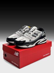 Зимові чоловічі кросівки термо New Balance 758 світло сірі з чорним