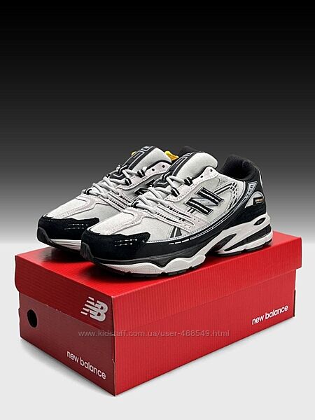 Зимові чоловічі кросівки термо New Balance 758 світло сірі з чорним
