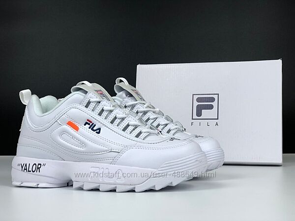 Кросівки жіночі Fila Disruptor II Yalor білі
