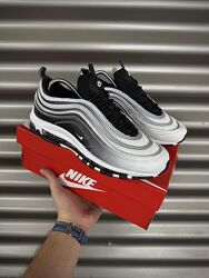 Кросівки чоловічі Nike Air Max 97 reflective, білі з чорним