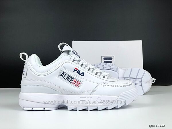Кросівки жіночі Fila X Alife Disruptor II  білі 