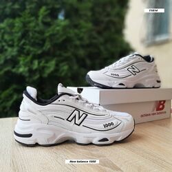 Кросівки чоловічі New balance 1000 білі з чорним