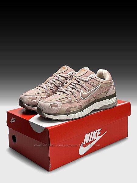 Зимові кросівки термо Nike P-6000 Gore-Tex Pale Pink