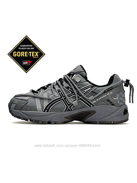 Зимові чоловічі кросівки термо ASICS Gel-Kahana TR V2 GTX Grey