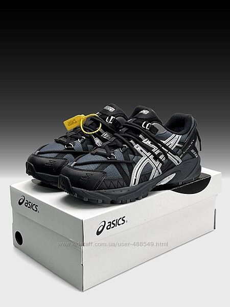 Зимові чоловічі кросівки термо ASICS Gel-Kahana TR V2 GTX Black Grey