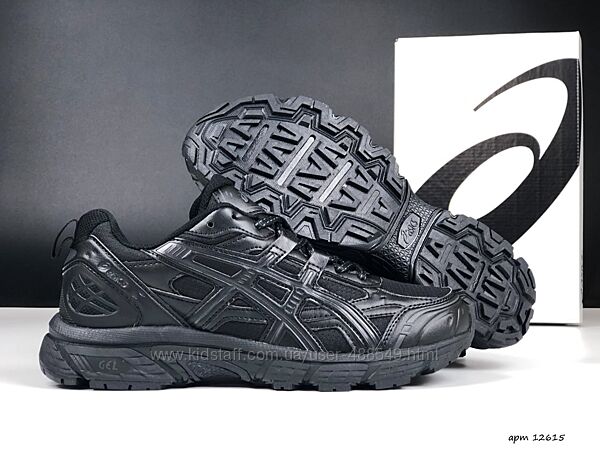 Зимові чоловічі кросівки термо Asics Gel-Nunobiki чорні  