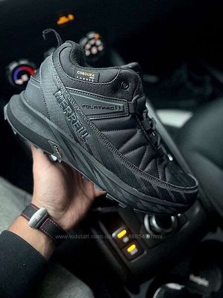 Зимові чоловічі черевики Merrell Float Pro Gore-tex Black термо