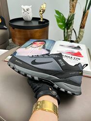 Зимові чоловічі кросівки термо Nike Rivah GTX Grey Black 