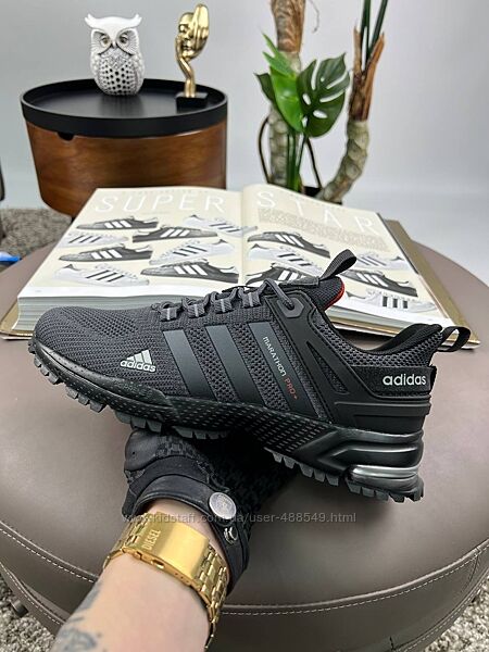 Кросівки чоловічі Adidas Marathon Pro New темно сірі