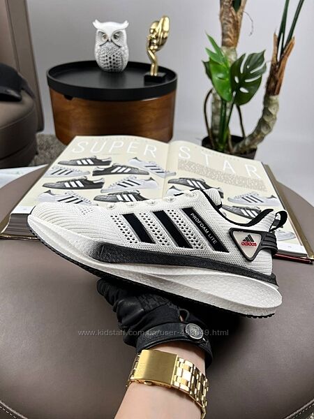 Кросівки чоловічі Adidas Profoam Lite білі сітка