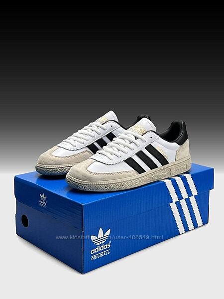 Кросівки чоловічі Adidas Spezial White Beige black