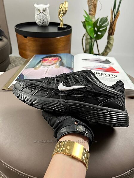 Кросівки чоловічі Nike P-6000 Black чорні