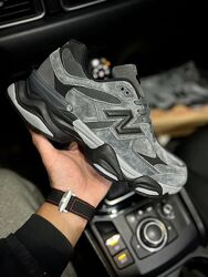 Зимові чоловічі кросівки з хутром New Balance 9060 сірі