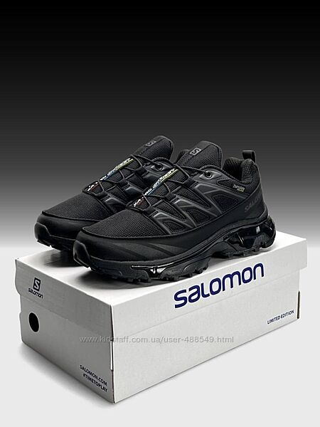 Зимові чоловічі кросівки термо Salomon XT-6 Expanse Ltr чорні