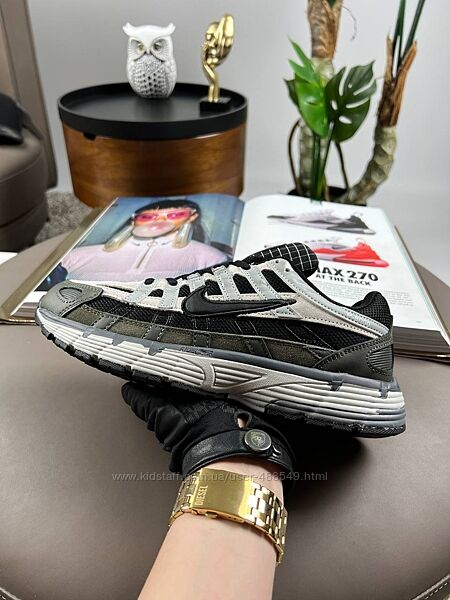 Кросівки чоловічі Nike P-6000 сірі