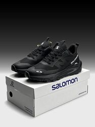 Зимові чоловічі кросівки термо Salomon Elixir Activ Gore-Tex Black