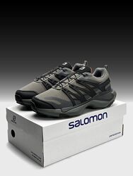 Зимові чоловічі кросівки термо Salomon XT PURE GTX хакі