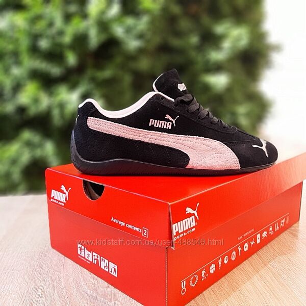 Кросівки жіночі Puma Speedcat OG black roze