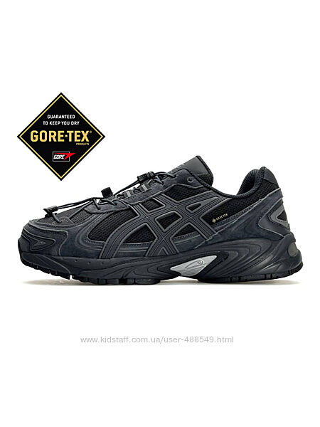 Зимові чоловічі кросівки термо ASICS Gel-Kahana TR V4 GTX Dark Grey