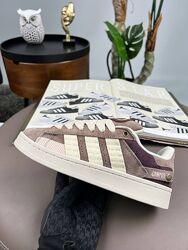 Кросівки жіночі Adidas Originals Campus 00s Brown, замша