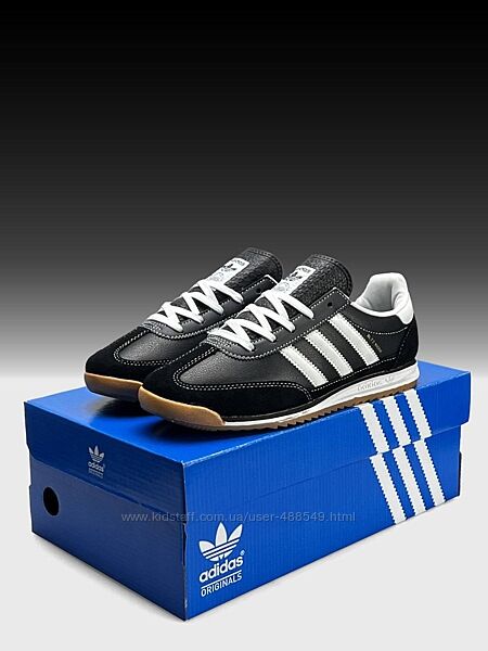 Кросівки чоловічі Adidas SL 72 Noah чорні з білим