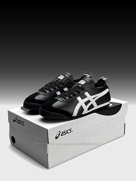 Кросівки жіночі Asics Onitsuka Tiger Mexico 66 black white 