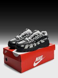 Зимові кросівки термо Nike P-6000 Gore-Tex Black Ash Grey 36-41