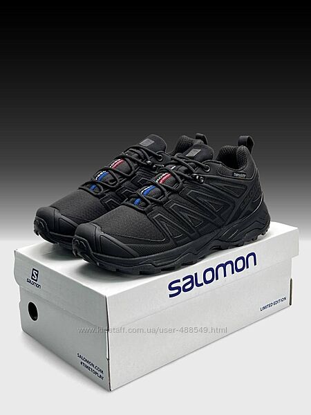 Зимові чоловічі кросівки Salomon Speed Cross Pro GTX Thinsulate Black