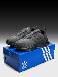 Зимові чоловічі кросівки термо Adidas MTS Pro Gore-Tex темно сірі