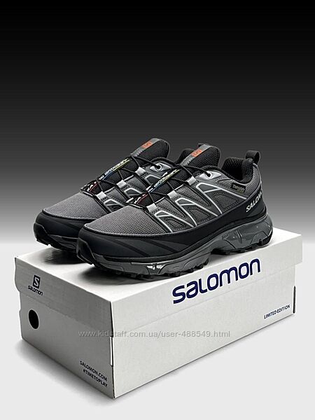 Зимові чоловічі кросівки термо Salomon XT-6 Expanse Ltr GTX Grey  