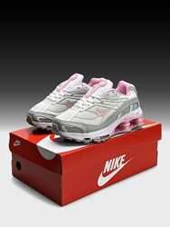 Кросівки жіночі Nike x Supreme Shox Ride 2 SP Grey White Pink