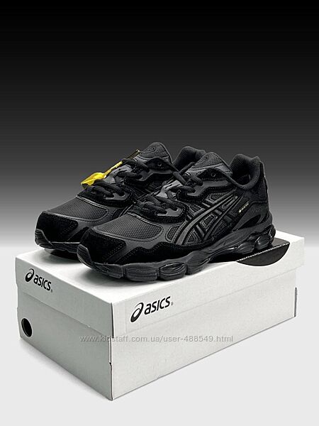 Зимові чоловічі кросівки термо ASICS Gel-NYC GTX Black