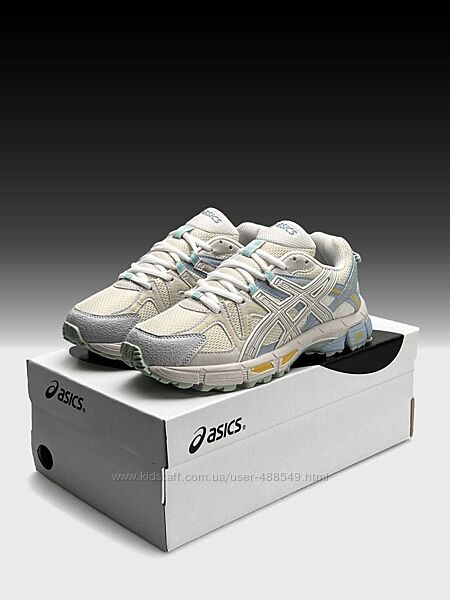 Кросівки жіночі ASICS Gel-Kahana 8 S Beige Blue Yellow