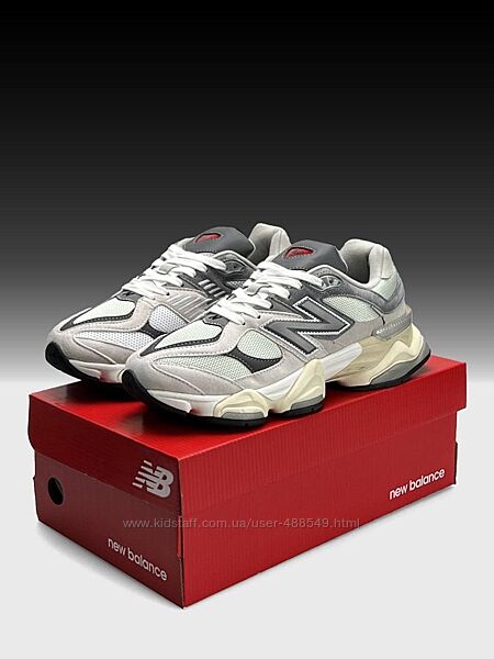 Кросівки чоловічі New Balance 9060 світло сірі