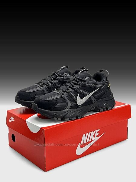 Зимові чоловічі кросівки термо Nike V2K Gore-Tex чорні