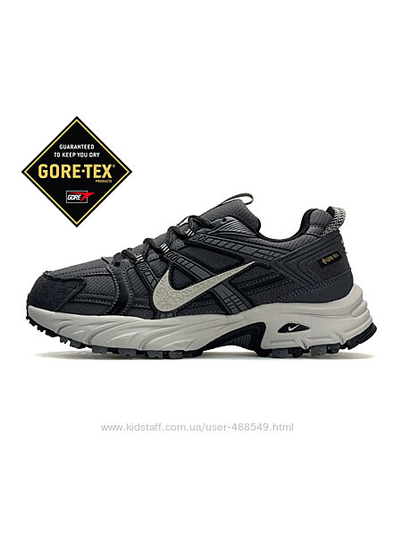 Зимові чоловічі кросівки термо Nike V2K Gore-Tex Grey  