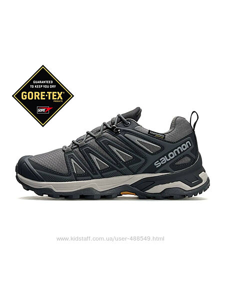 Зимові чоловічі кросівки Salomon Speed Cross Pro GTX Thinsulate Grey 