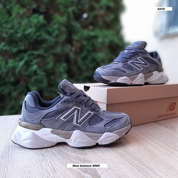Зимові жіночі кросівки термо New balance 9060 сірі