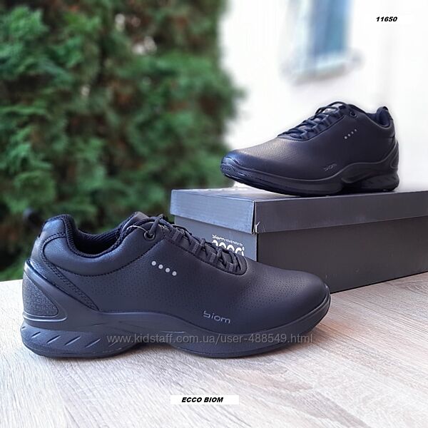 Кросівки чоловічі ECCO BIOM FJUEL чорні шкіра