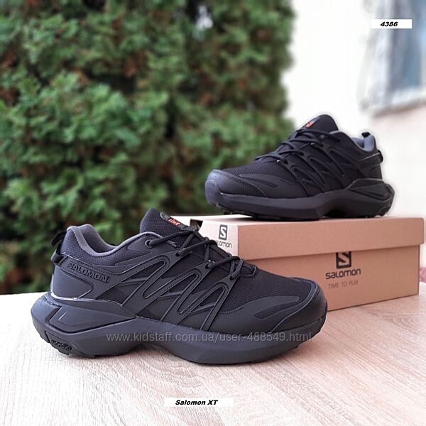 Зимові чоловічі кросівки Salomon Advanced Gore-Tex чорні