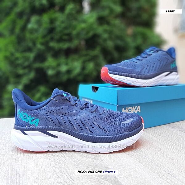 Кросівки чоловічі HOKA ONE ONE Clifton 8 сині