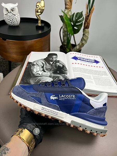 Кросівки чоловічі Lacoste Elite Active PRM Navy White