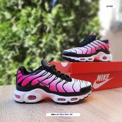 Кросівки жіночі Nike Air Max Plus TN білі з рожевим