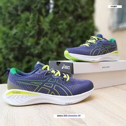 Кросівки чоловічі Asics GEL-Cumulus 25 сині з салатовим