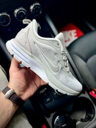 Кросівки жіночі Nike Air Zoom сірі сітка