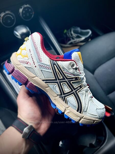 Кросівки чоловічі Asics Gel-Kahana 8 FL білі з синім