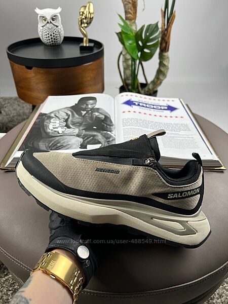 Кросівки чоловічі Salomon Odyssey Elmt Advanced Sand Black