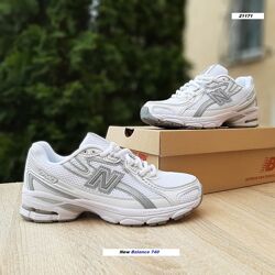 Кросівки жіночі New Balance 740 білі з сірим