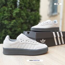 Кросівки жіночі Adidas Samba XLG сірі